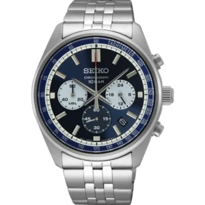 seiko cronógrafo ssb427p1 azul sumergible