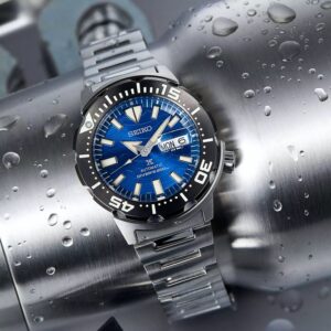 reloj seiko azul diver automático prospex