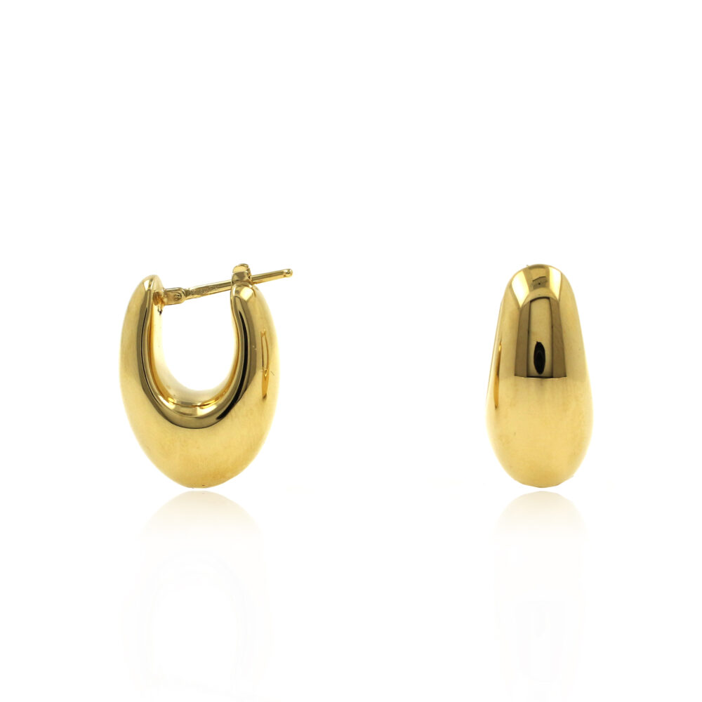 Pendientes de Aro Electroforming Oro Amarillo