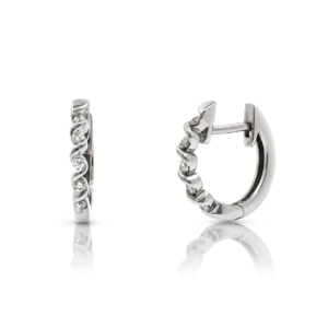 Aro Oro Blanco Diamantes
