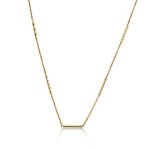 Gargantilla Collar Barras Oro Amarillo