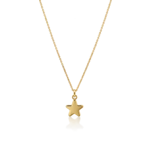 Gargantilla Estrella Oro 18kt