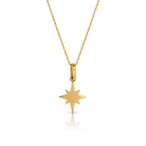 Gargantilla Estrella Polar Oro Amarillo