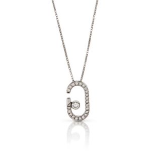 Gargantilla Oro Amarillo con Diamantes 0 05ct