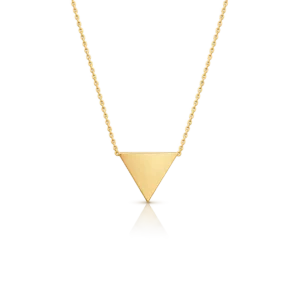 Gargantilla Triangulo Oro 18kt