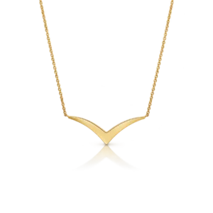 Gargantilla V Oro 18kt