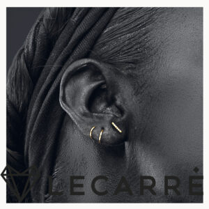 PENDIENTES ESPIRAL ORO LOOK 2 PENDIENTES LeCarré