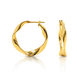 Pendientes de Aro Electroforming Oro Amarillo