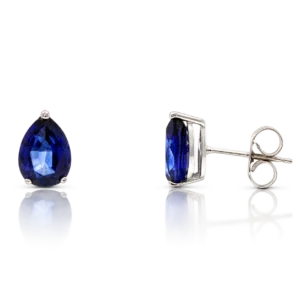 Pendientes Zafiro Gota