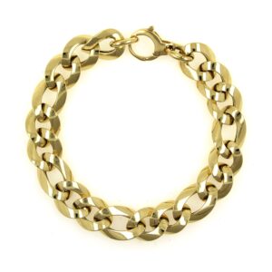 Pulsera Oro Barbada Ligera