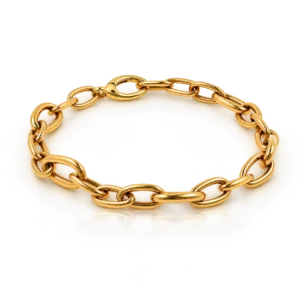 Pulsera Eslabones Pequeños Oro Amarillo
