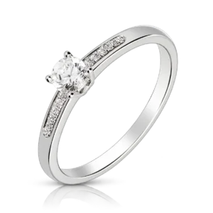 Anillo de Compromiso Diamante 0,23ct