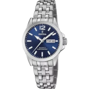 reloj festina f20455_3 esfera azul con movimiento de cuarzo