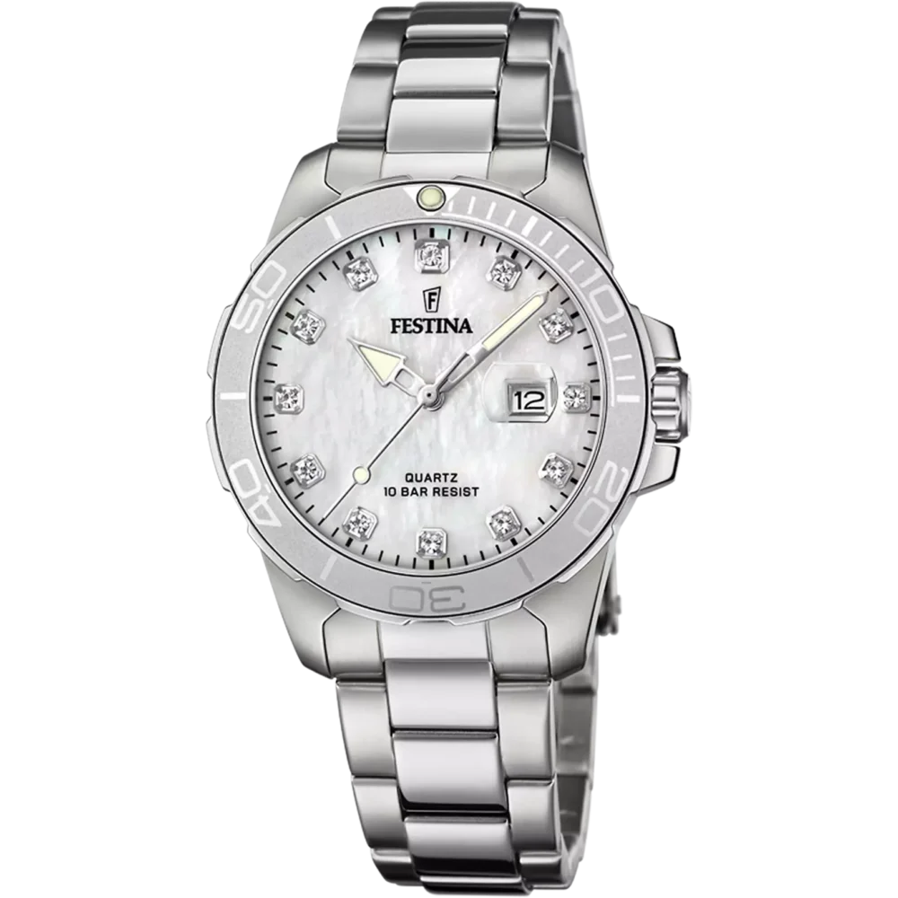 Reloj Festina F20503/1 nácar y circonitas