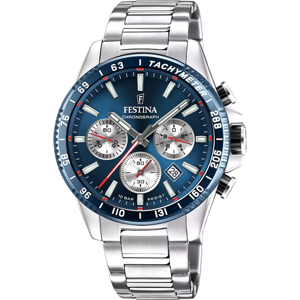 Reloj Festina chronograph F20560/2 hombre esfera azul