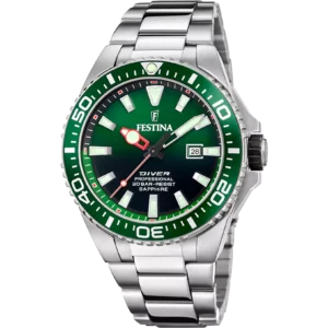 Reloj Festina F20663/2 Diver esfera verde