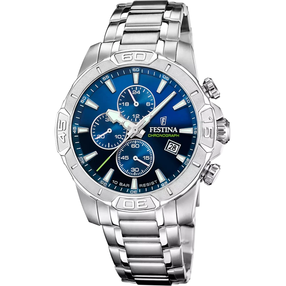 Reloj Festina F20704/4 Chronograph, esfera bicolor