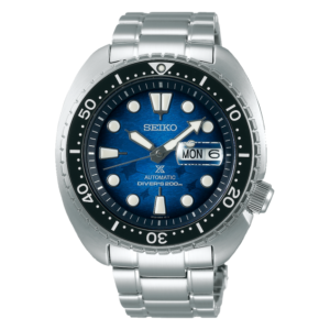 Reloj Seiko automático SRPE39K1 esfera azul diver 200 metros