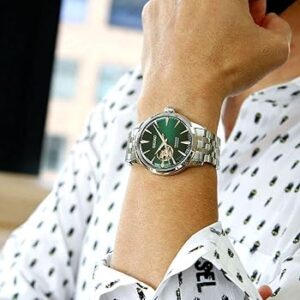 seiko presage automatico verde hombre SSA441J1