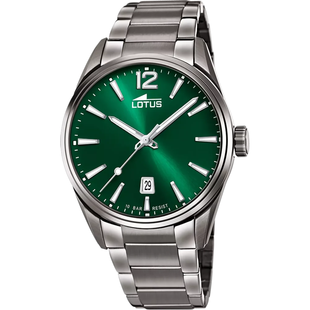 Reloj Lotus caballero esfera verde 18684/4