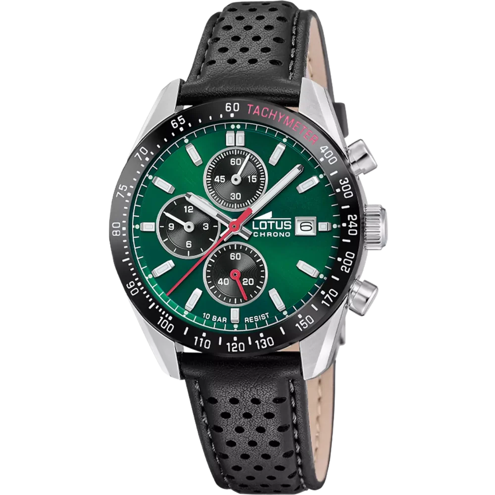 Reloj Lotus Chrono 18995/6 esfera verde