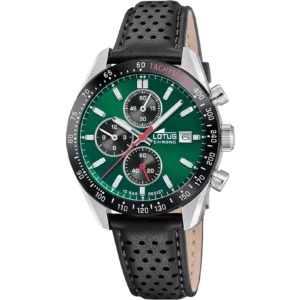Reloj Lotus Chrono 18995/6 esfera verde