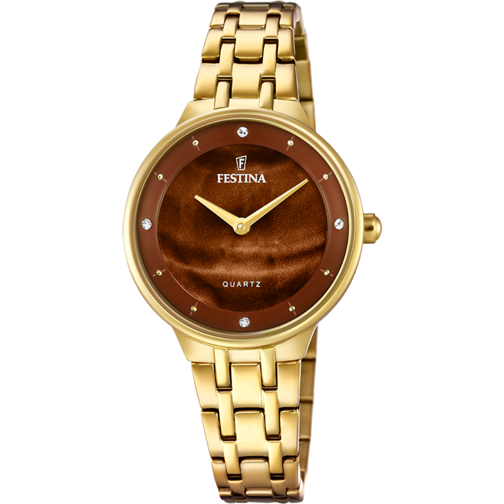 Festina mujer esfera marrón