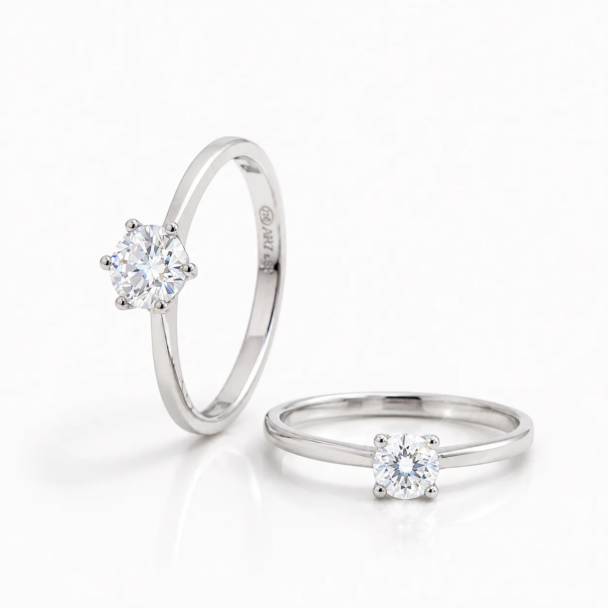 La elegancia del oro blanco