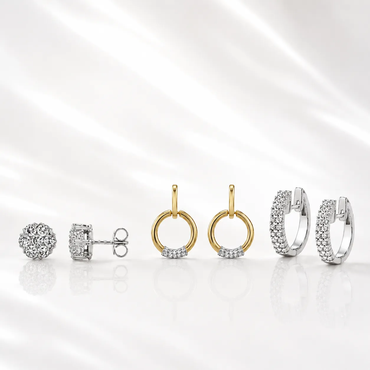 pendientes-de-oro-blanco-y-amarillo-con-brillantes-6898 Pendientes