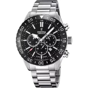 reloj festina negro ceramic f20575/3